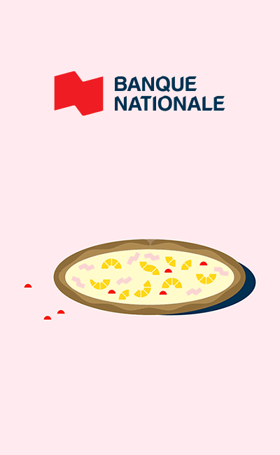 Banque Nationale bannières html, vidéos