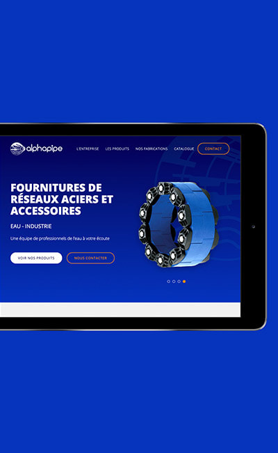 Alphapipe Création de site Wordpress